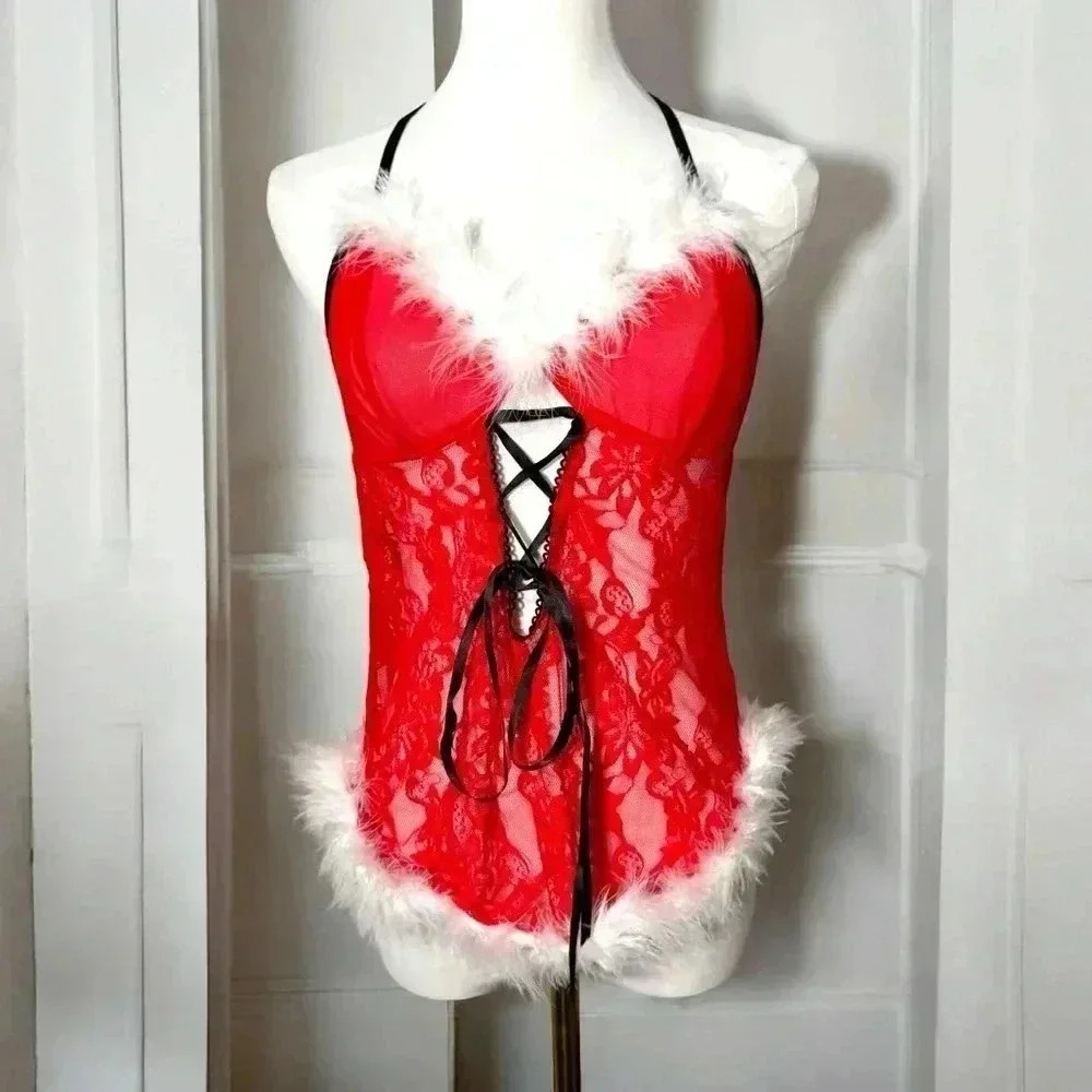 NWT AVIDLOVE HOLIDAY LINGERIE  SET L